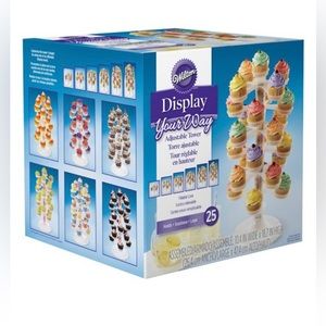 Adjusted Cupcake Tower - like new, in box